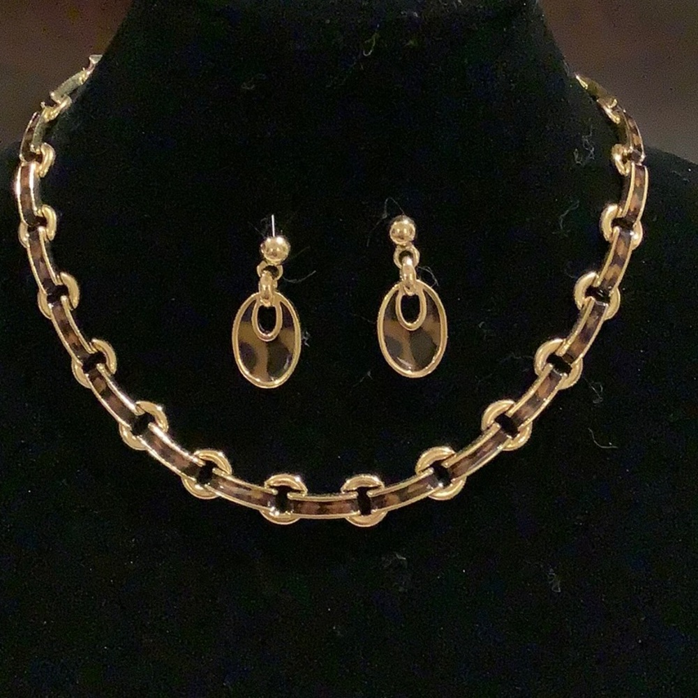 Vintage Anne Klein Necklace & Earrings